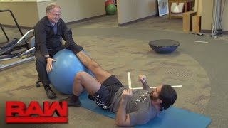 Seth Rollins grants an inside look at his rehabilitation: Raw, March 6, 2017