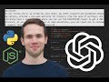 How to poll or stream OpenAI Assistants API v2 response in Python & Node.js TUI🔥 — OpenAI #7