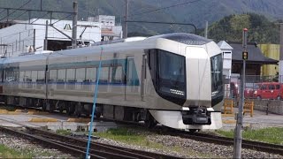 東武特急リバティ　会津田島駅