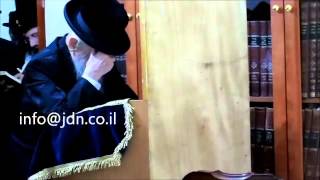 Seret Viznitz Rebbe Counting Sefiras HaOmer - Iyar 5773