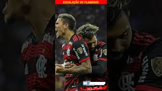 Escalação do Flamengo #pedro #gabigol #davidluiz #felipeluis #evertonribeiro #arrascaeta