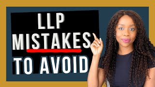 5 BIGGEST LLP Mistakes you MUST Avoid | Limited Liability Partnership (UK)