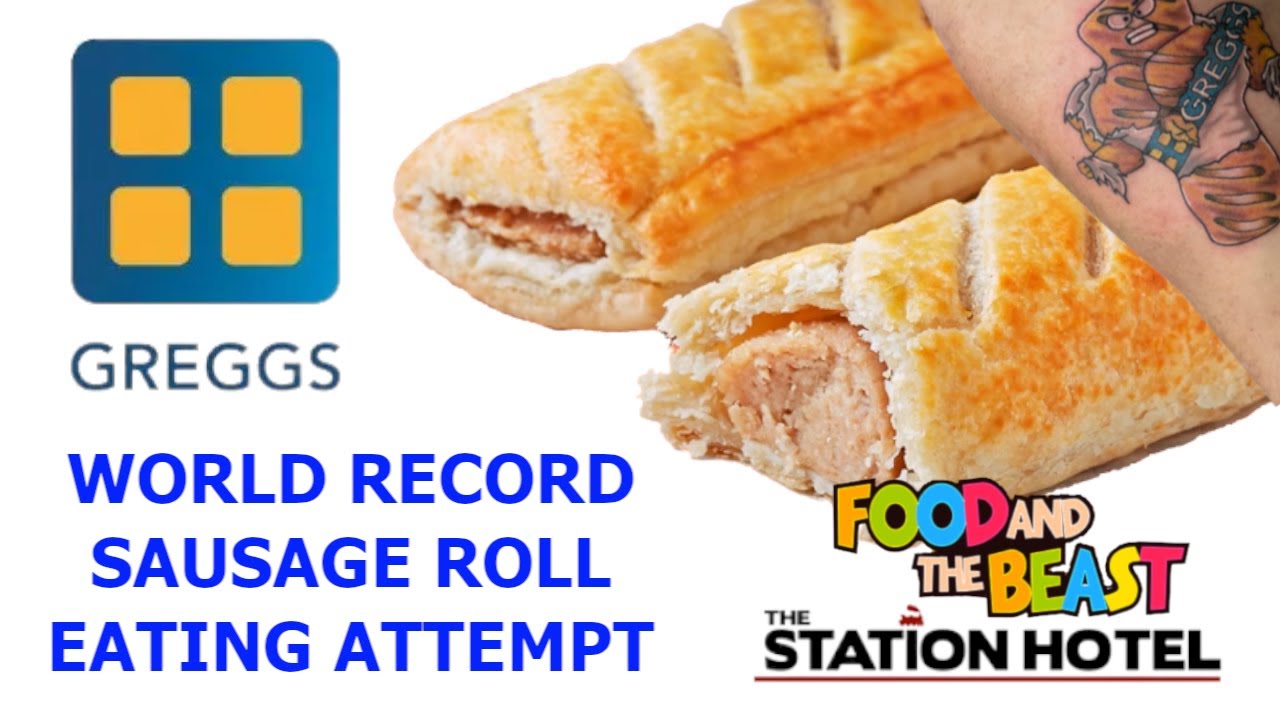 GREGGS SAUSAGE ROLL WORLD RECORD ATTEMPT SPONSORED BY THE STATION HOTEL ...