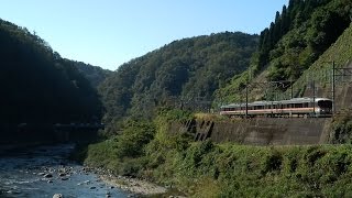 中央西線 373系中山道トレイン　古虎渓～多治見通過