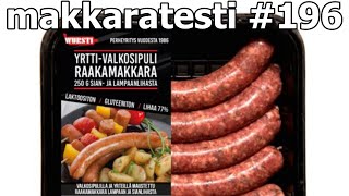 Makkaratesti #196 - Wursti - Yrtti-Valkosipuli Raakamakkara