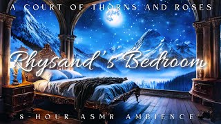 Rhysand's Bedroom | A Court of Thorns and Roses (ACOTAR) Ambience | 8-Hour Night Court ASMR