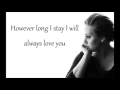 Adele - Lovesong Lyrics