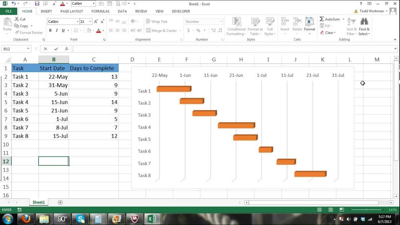 How To Make A Gantt Chart In Excel Gantt Chart Chart Gantt Chart How To Make A Gantt Chart In Excel Gantt Chart Chart Gantt Chart