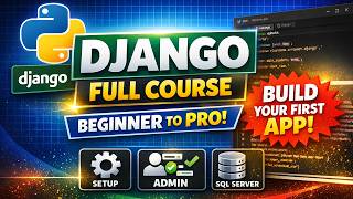 Full Django Tutorial for Beginners 2026 | Install Python, Setup Django & Build First Project