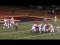 sartell football first half highlights at moorhead 10 17 15