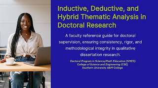 Inductive and Deductive Thematic Analysis | Avatar Explainer