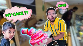 Shaurya Ka Cake Gir Gaya |  Shaurya Birthday Vlog | Hungry Birds Inside