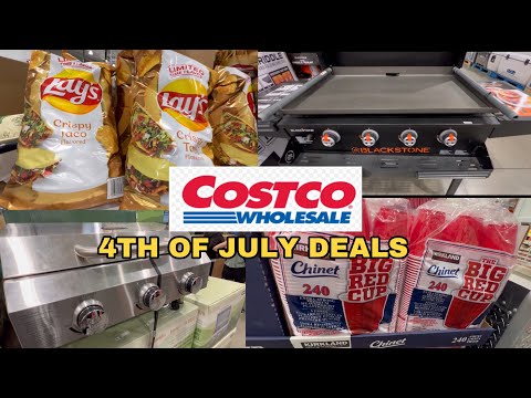 COSTCO ; Let's checkout Costco's BEST DEALS for 4th of July! July 4, 2024