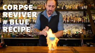 Corpse Reviver No Blue Cocktail/ Let's Talk Drinks