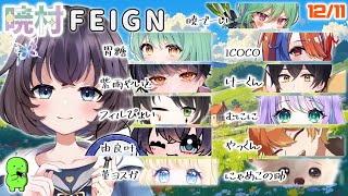 【Feign】2度目ましての暁村Feign初心者村におじゃまします✨(12/11)