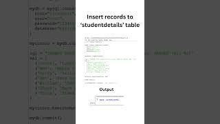 Python Mysql🤩 Database 2