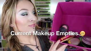 Current Makeup Empties January 2015