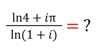 Simplifying Complex Logarithms