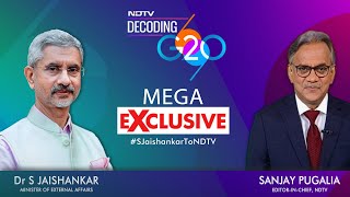 S Jaishankar To NDTV: "India Shouldn't Be Seen As China Plus One" | NDTV Exclusive