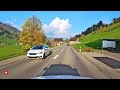 driving in switzerland drive through the dreamlike toggenburg