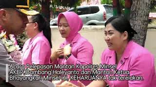 Air Mata Haru Warnai Pisah Sambut Kapolres Minsel || 14 April 2023