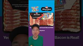 New Cinnamon Toast Crunch BACON is the Peak of Humanity #Bacon #food #breakfast #foodlover