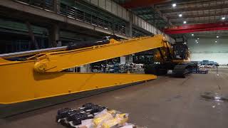 LiuGong 952E Excavator with a 24m Super-long Boom