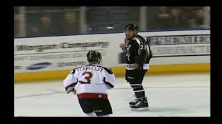 ECHL fight - Gabriel Verpaelst vs Klarc Wilson 02/11/15