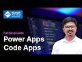 Power Apps Code Apps + Github Copilot | Full Setup Guide with React and CLI