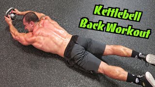 Intense 5 Minute Kettlebell Back Workout