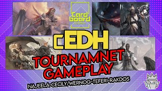 Showdown @ Darkside Round 1 cEDH Tournament Gameplay |Najeela-Cecily/Wernog-Teferi-Rakdos| Commander