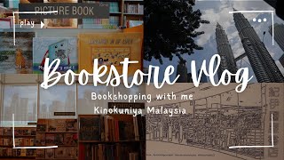 Bookstore Vlog | Book shopping with me at Kinokuniya in KLCC Kuala Lumpur KLCC, Malaysia