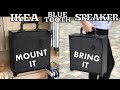 How to Make a Portable Bluetooth Speaker Case for A French Cleat System | IKEA Hack DIY