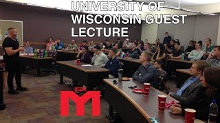 Entrepreneurship Lecture | Marc Lobliner, U of Wisconsin, Nov 3, 2016 | Tiger Fitness