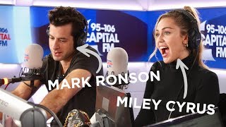 Miley Cyrus And Mark Ronson's Chat Death Drops, G-A-Y & 'NBLAH' 💔 | FULL INTERVI