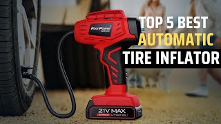 TOP 5 BEST AUTOMATIC TIRE INFLATOR IN 2025 | THE SECRET TO HASSLE-FREE TIRES