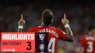Resumen de Sevilla FC vs Girona FC (1-2)