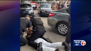 Fort Lauderdale officer caught on camera making rough arrest in Lauderhill