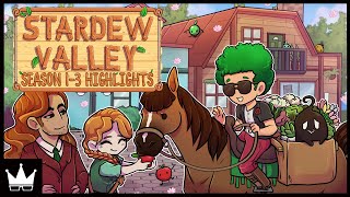 Stardew Valley Seasons 1 - 3 Highlights | March 2016 - Sept 2018