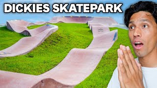 Skating Dickie's Unusual Skatepark In Texas