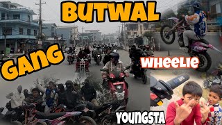 Butwal mAa chalpal Gang sanga🔥 wheelie⚒️