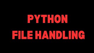 How to Read, Write, and Append a File Using Python