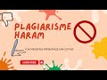 Plagiarisme Haram Hukumnya Yuk Parafrase