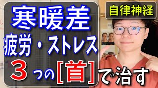 ３つの『首』ストレッチで自律神経を整える【寒暖差 対策 自律神経】