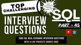 SQL Server Interview Questions With Real SQL Query Examples