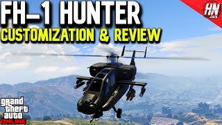 FH-1 Hunter Customization \u0026 Review | GTA Online