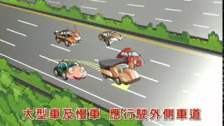 國道車道使用宣導-道義篇