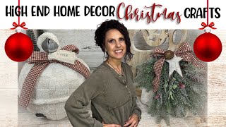 Let’s Make High-End DIY 🎄 Christmas 🎄 Home Decor! | DIY Christmas Crafts