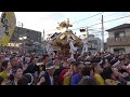 2024.6.16 日 【8年ぶり】浦安三社祭 稲荷神社④ 神輿 地すり 宮入り 千葉県浦安市