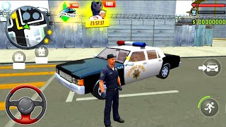 Gerçekci araba sürüş simülatörü - Polis araba oyunları || Gangs Town Story - Android Gameplay